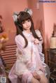 Coser@蠢沫沫 (chunmomo) Vol.043: 粉透明女仆 (34 photos) P33 No.9575bc